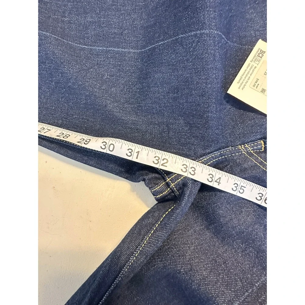 Levi's Premium Ribcage Bootcut Jeans‎ Women 29 X 33 Dark Blue High Rise NWT